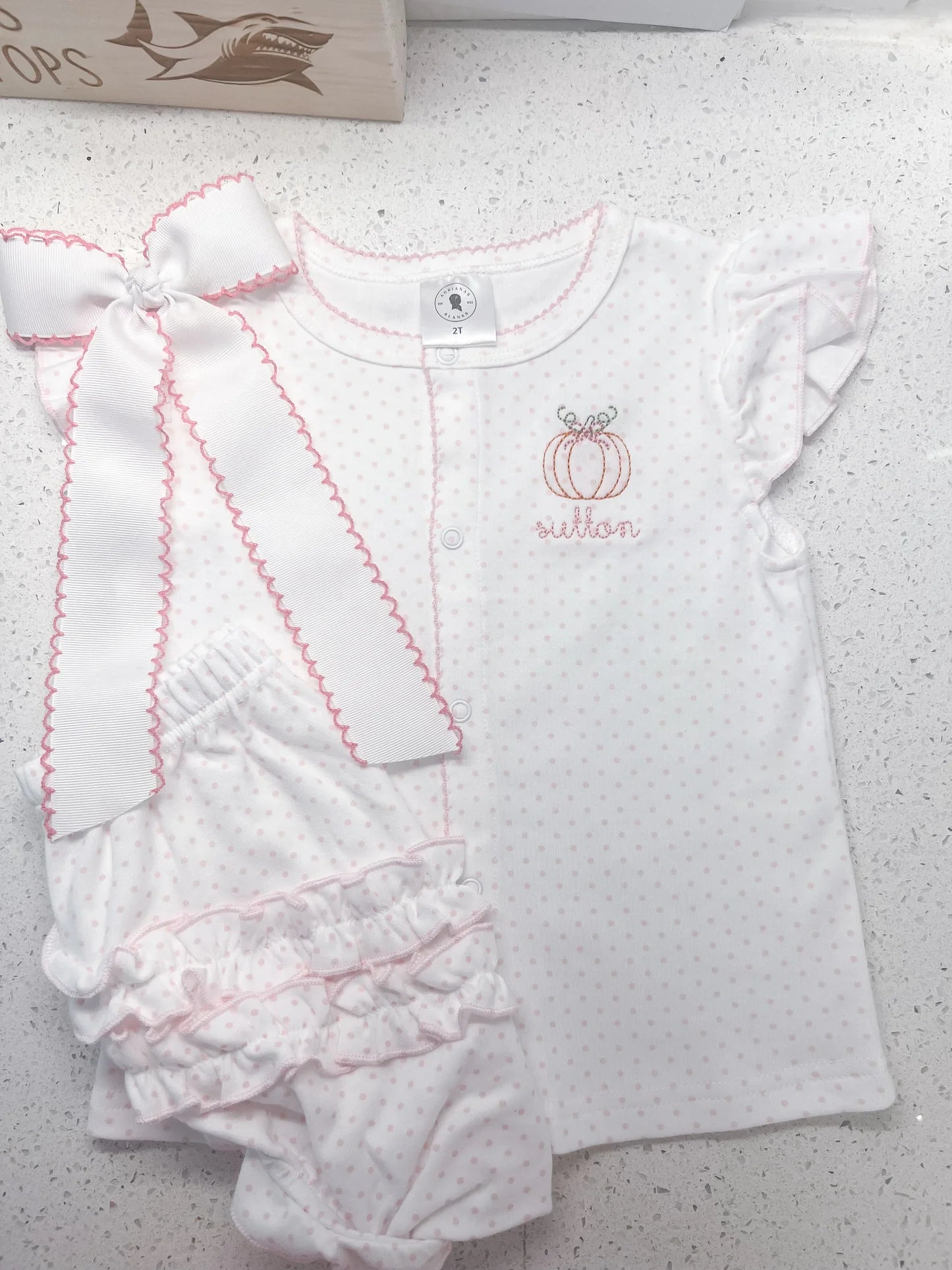 Pink Bitty Dot Set