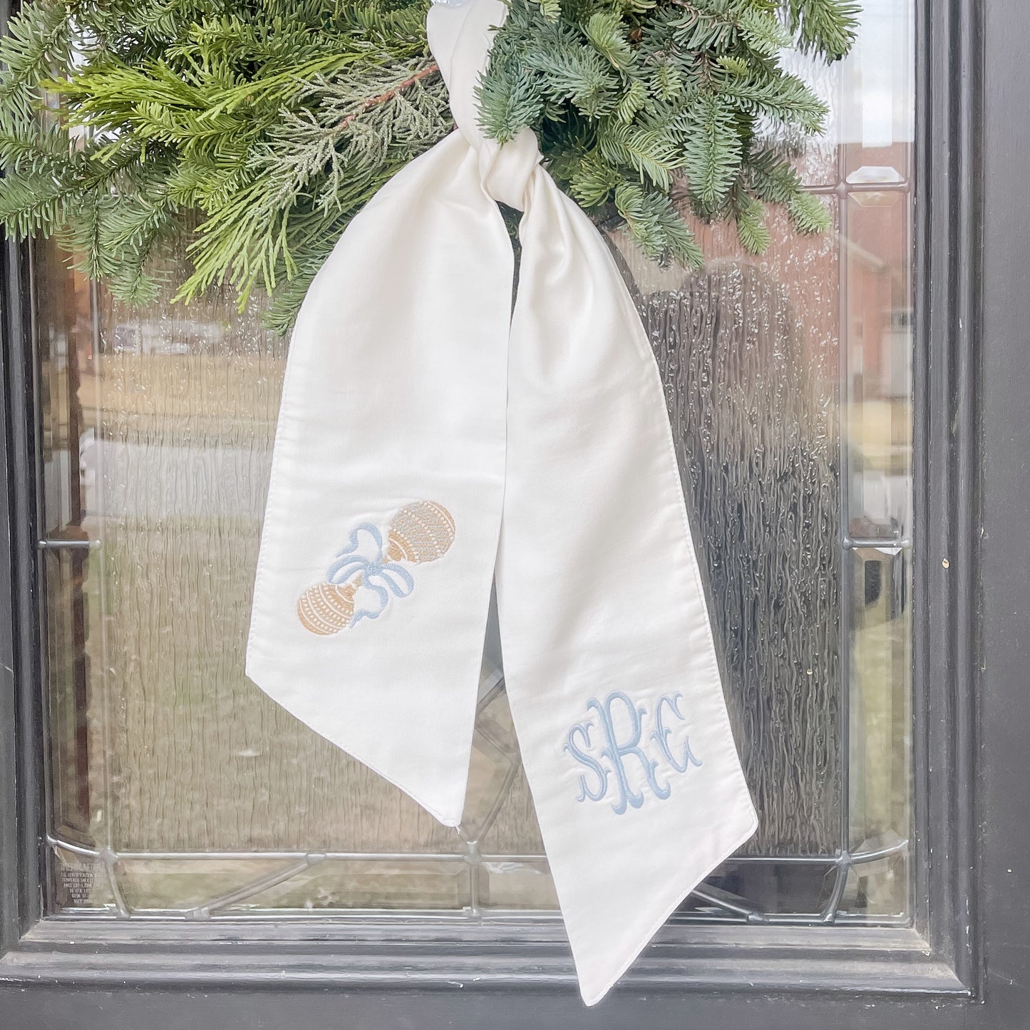 Wreath Sash