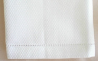 Huckweave Hemstitched Guest Towel