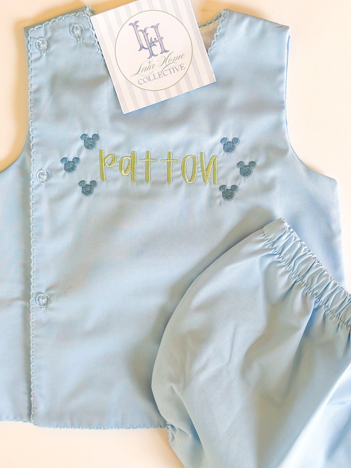 Blue Diaper Set - July TAT