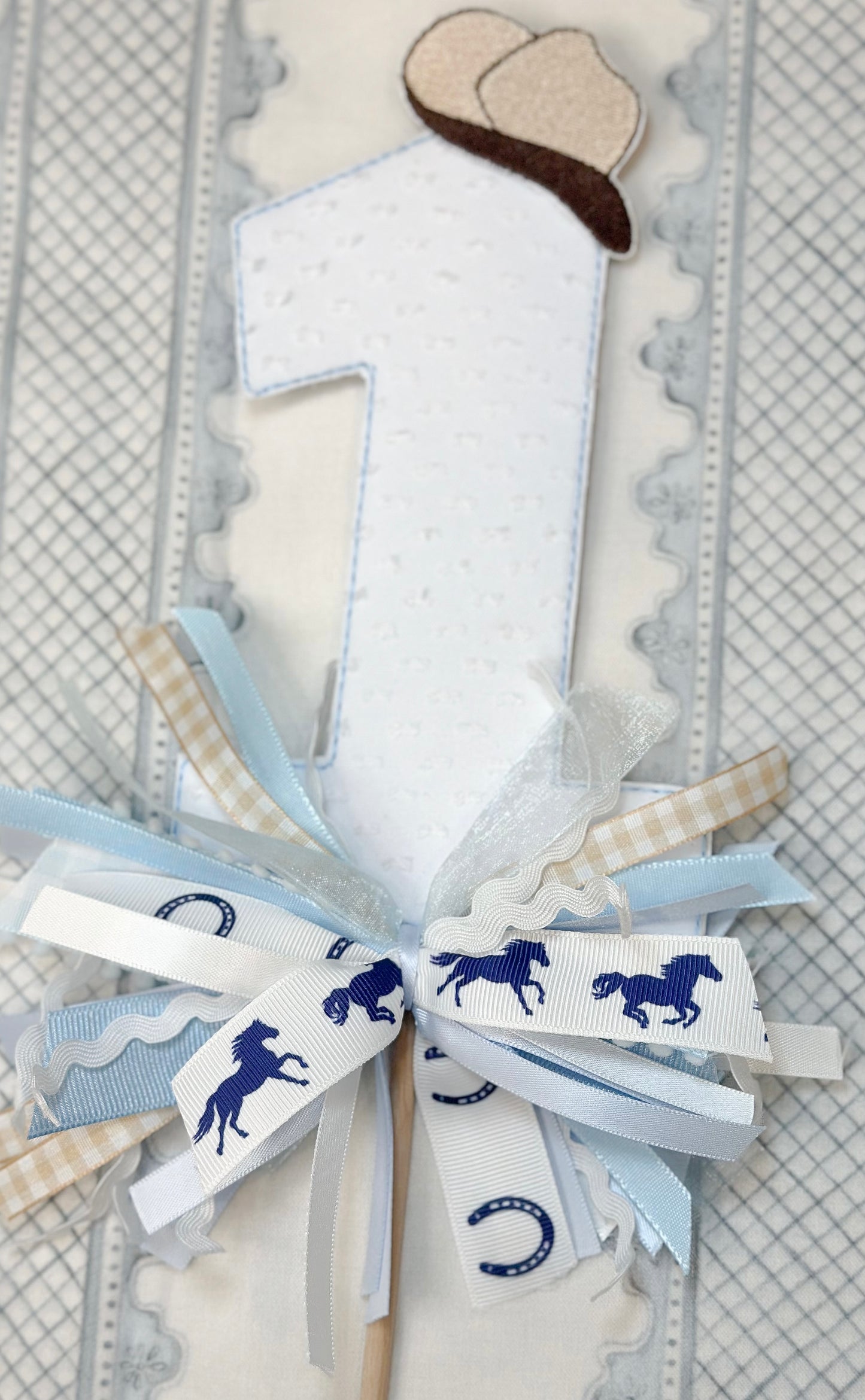 Numbered Cake Topper