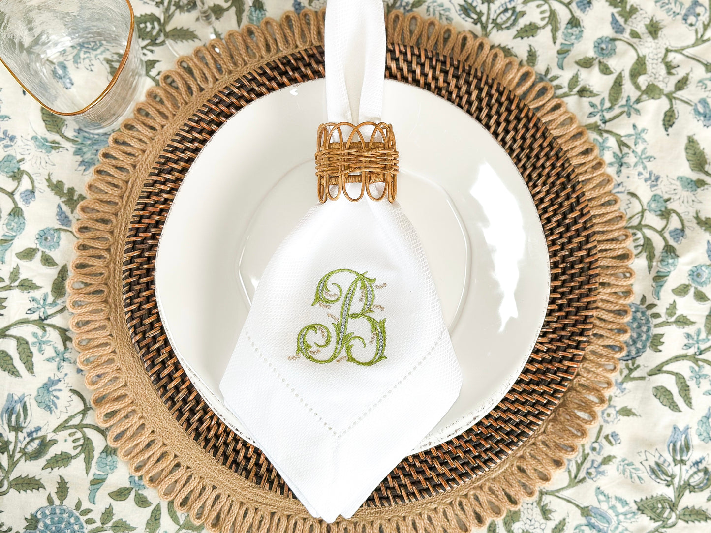 Hemstitched Dinner Napkins