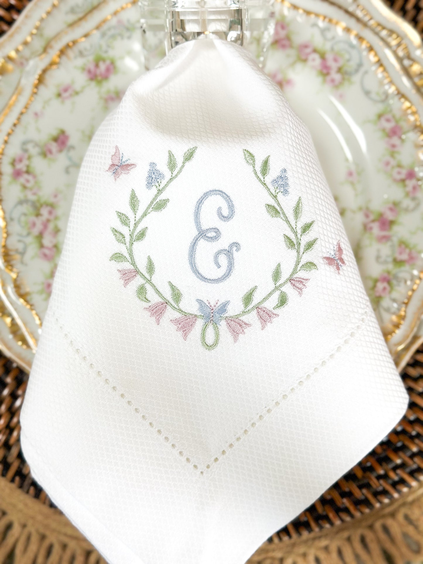 Hemstitched Dinner Napkins