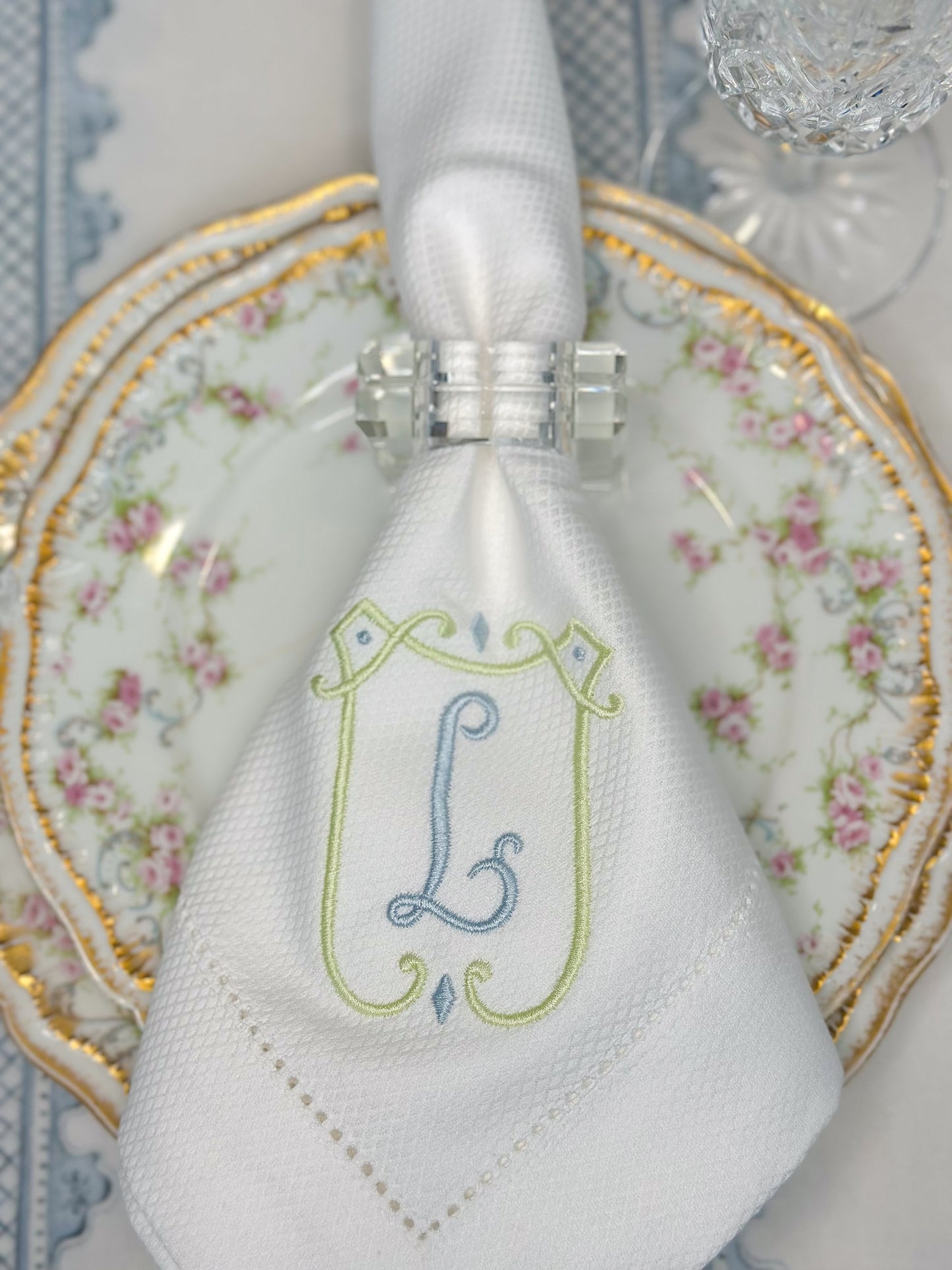 Hemstitched Dinner Napkins