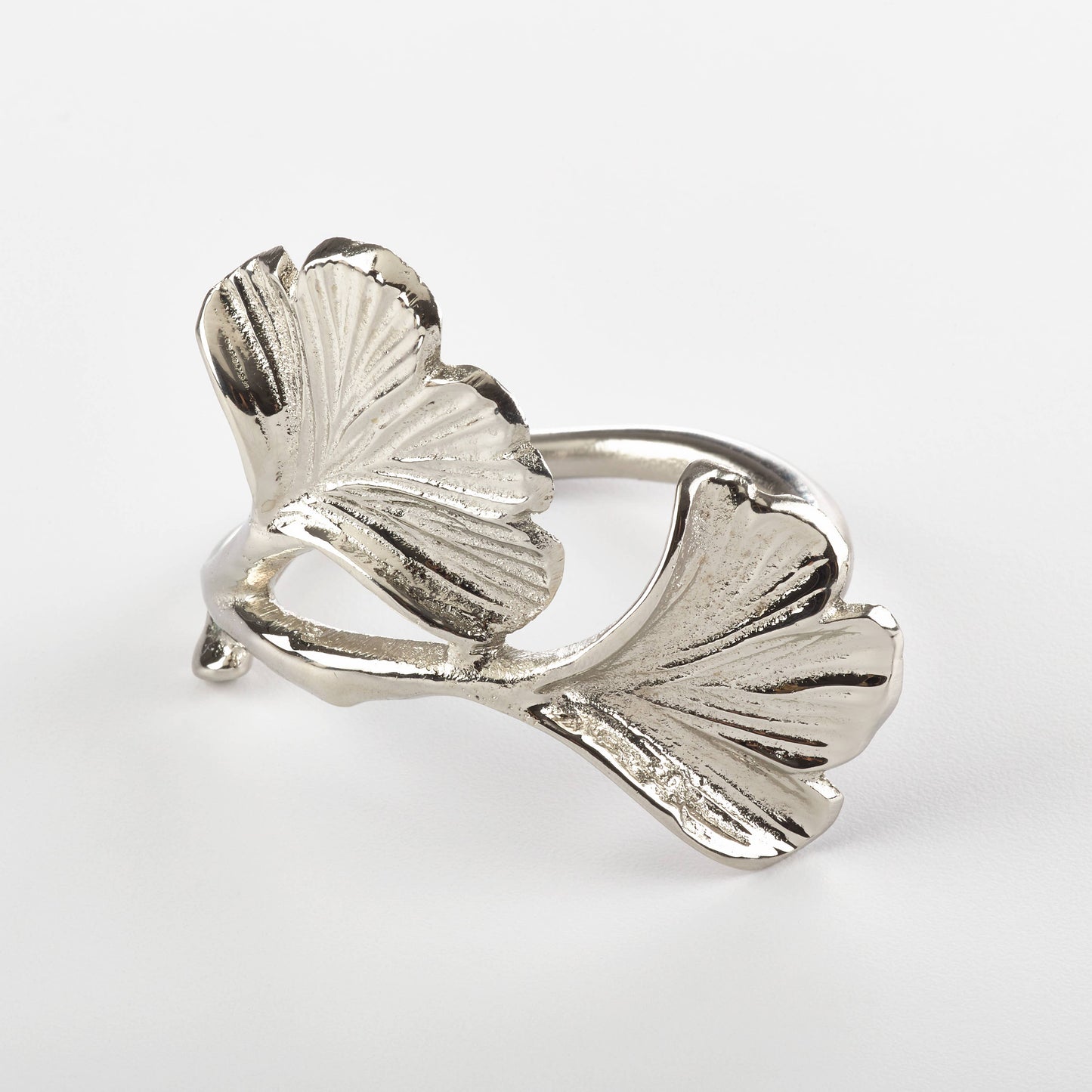 Gingko Napkin Ring s/o 4