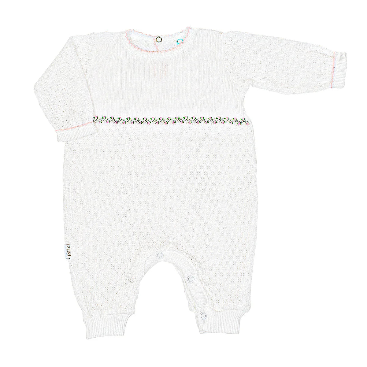 Paty Knit Long Sleeve Ruth Romper - Nov (anytime in Nov) TAT