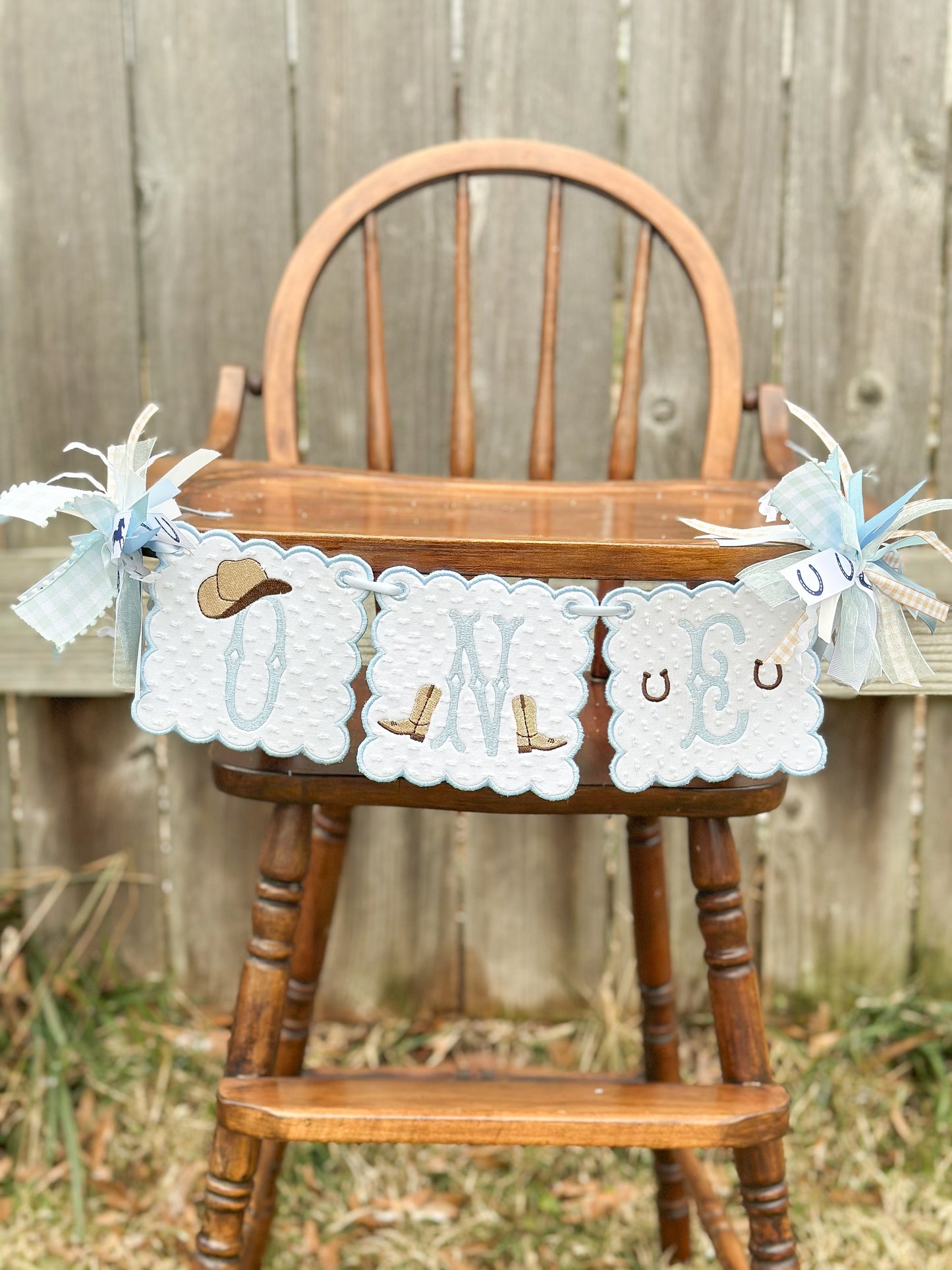 Western Cowboy Birthday Banner/Suite