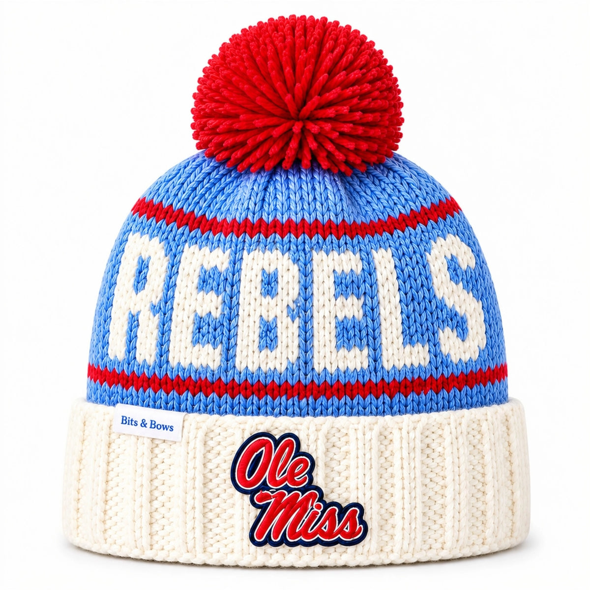 Football Bobble Hats - Gender Neutral (up to 2 week TAT)