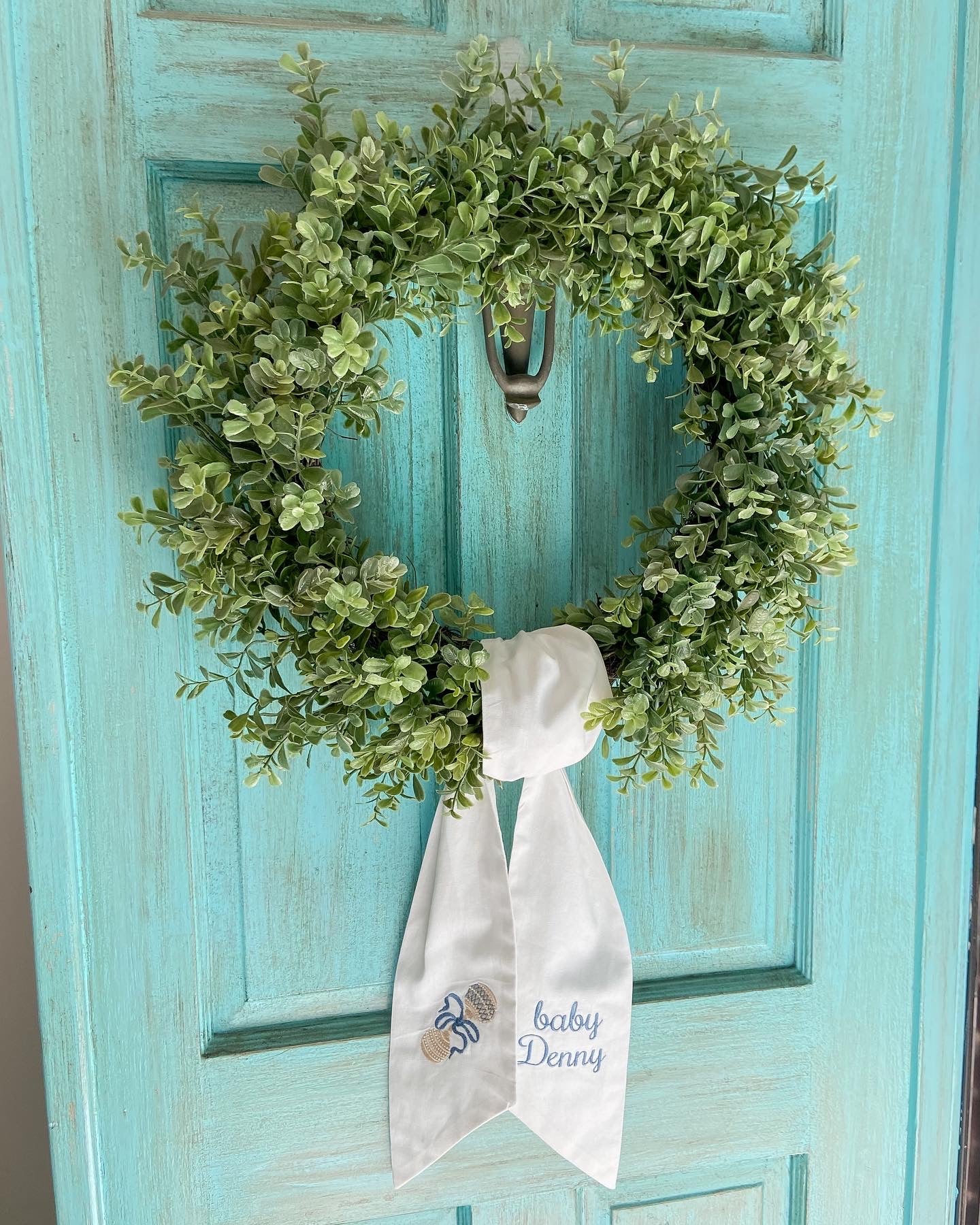 Wreath Sash