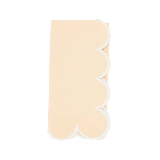 Scalloped Hem Napkin s/o 4