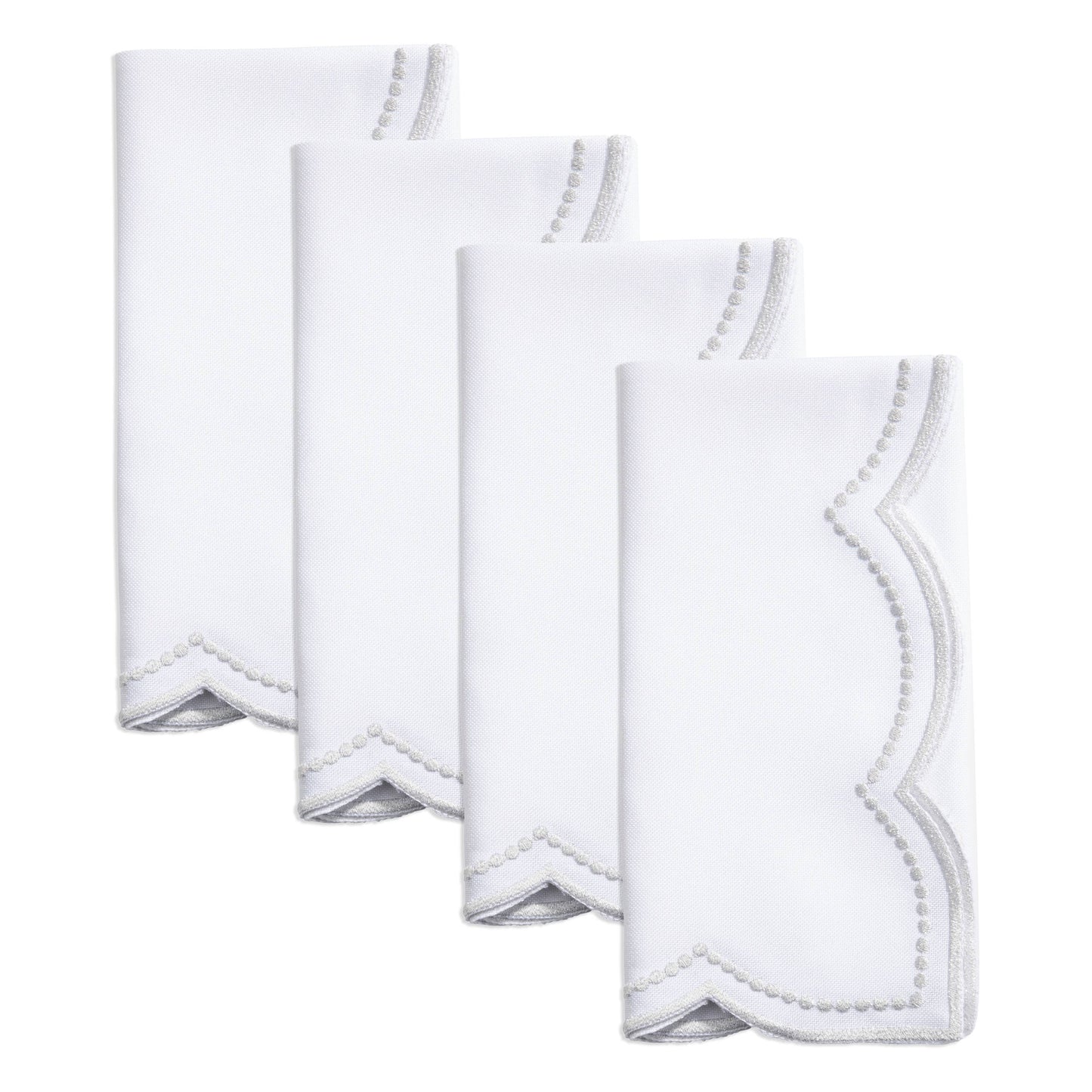Scallop & Dots Napkins s/o 4