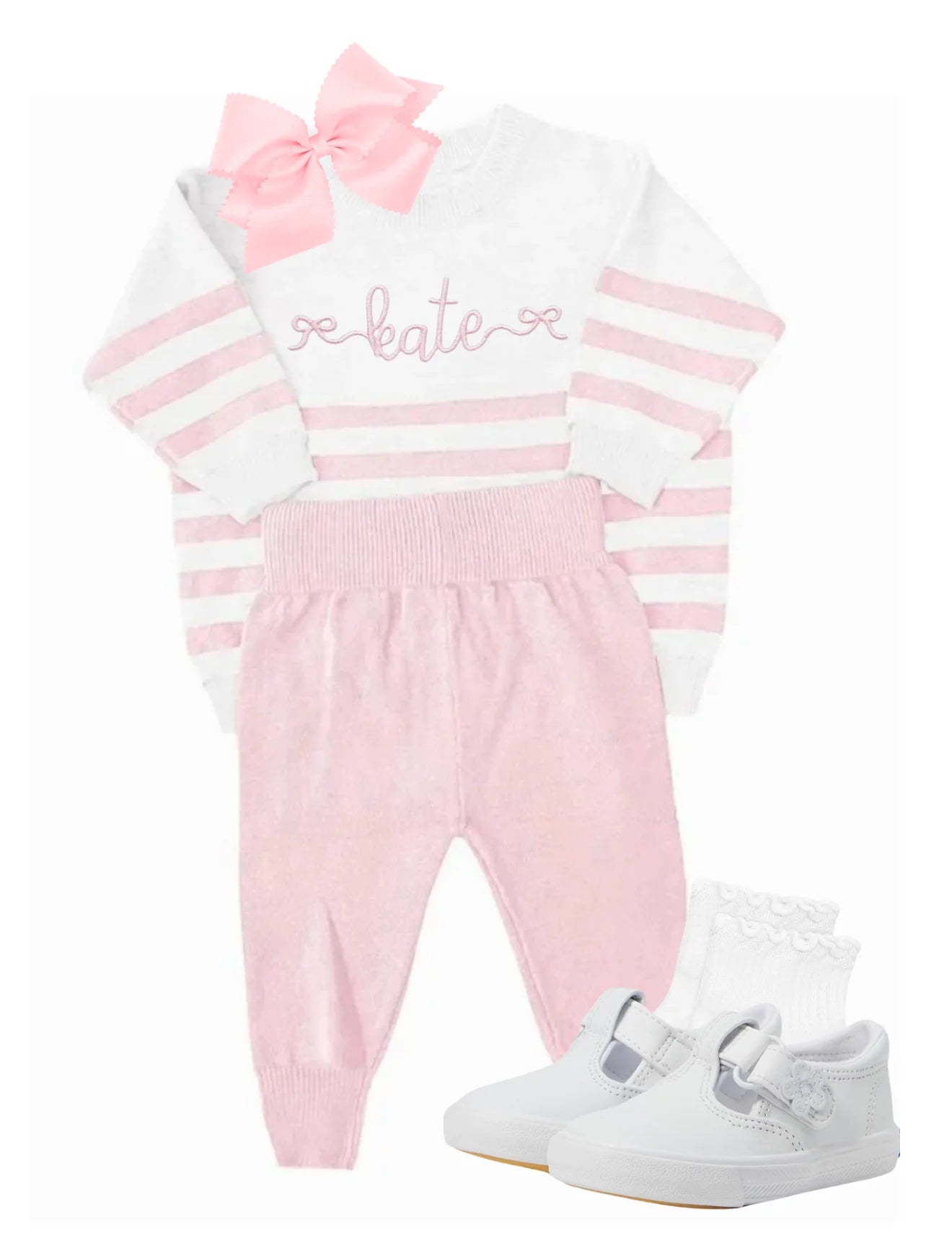 Striped Sweater Sets - normal TAT