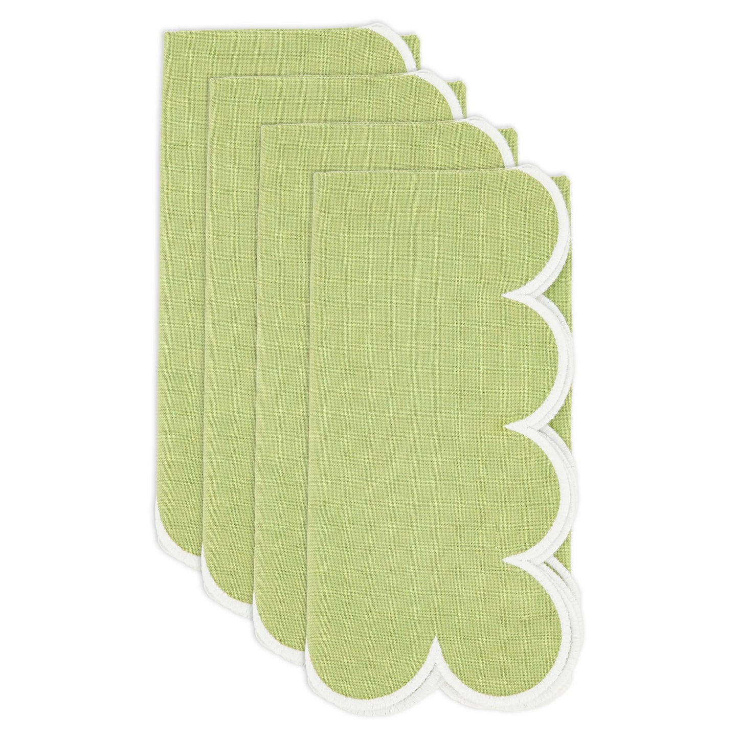 Scalloped Hem Napkin s/o 4