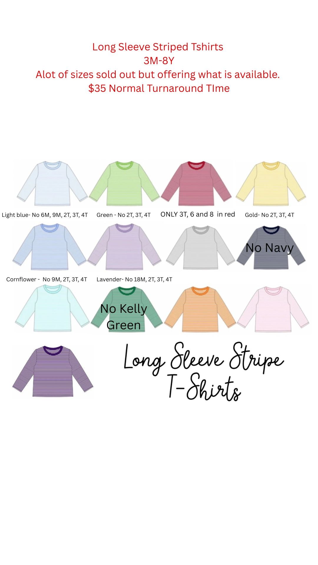 Football Stripes Order - LIMITED CAPACITY - ships mid Oct!