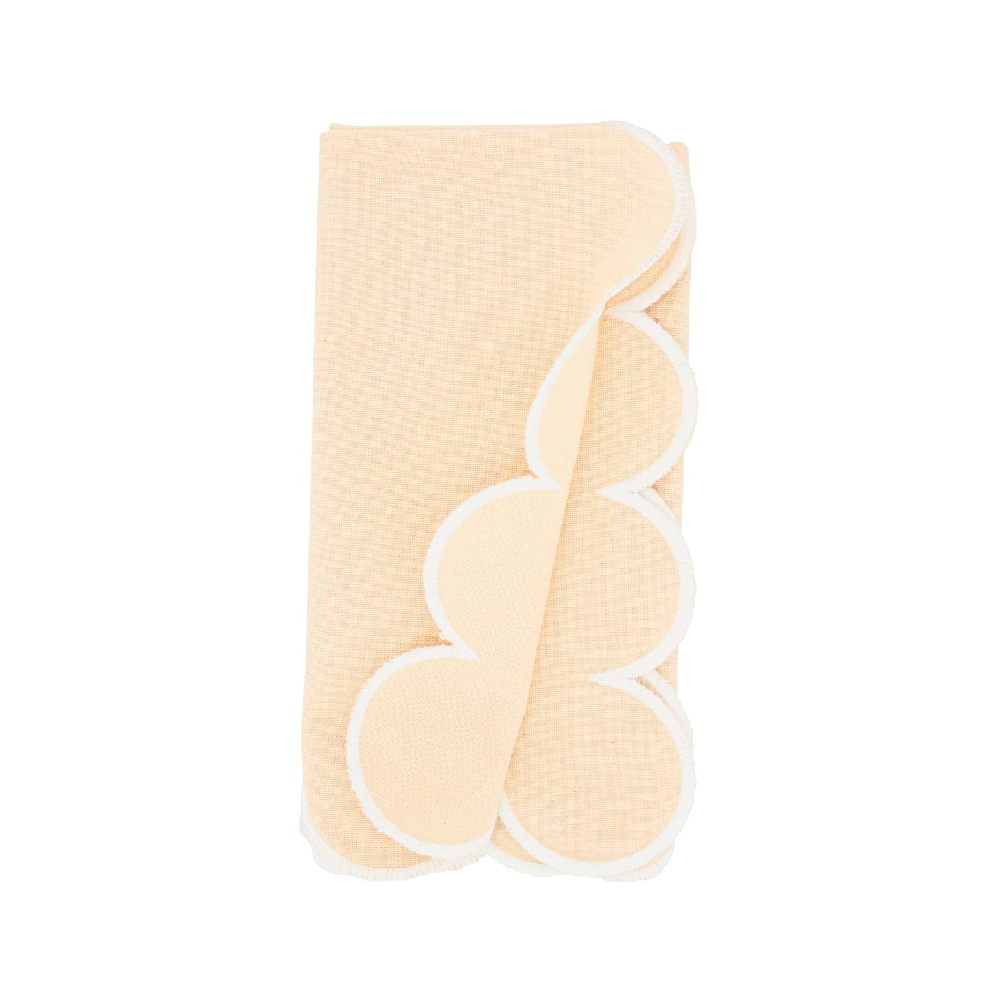 Scalloped Hem Napkin s/o 4