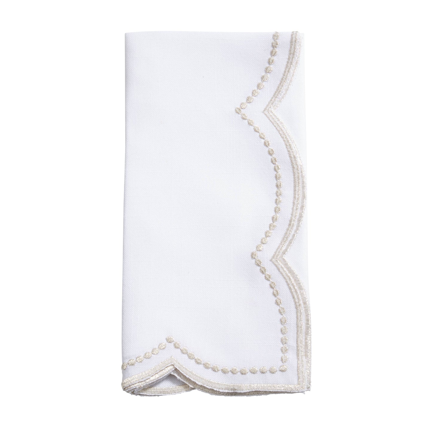 Scallop & Dots Napkins s/o 4