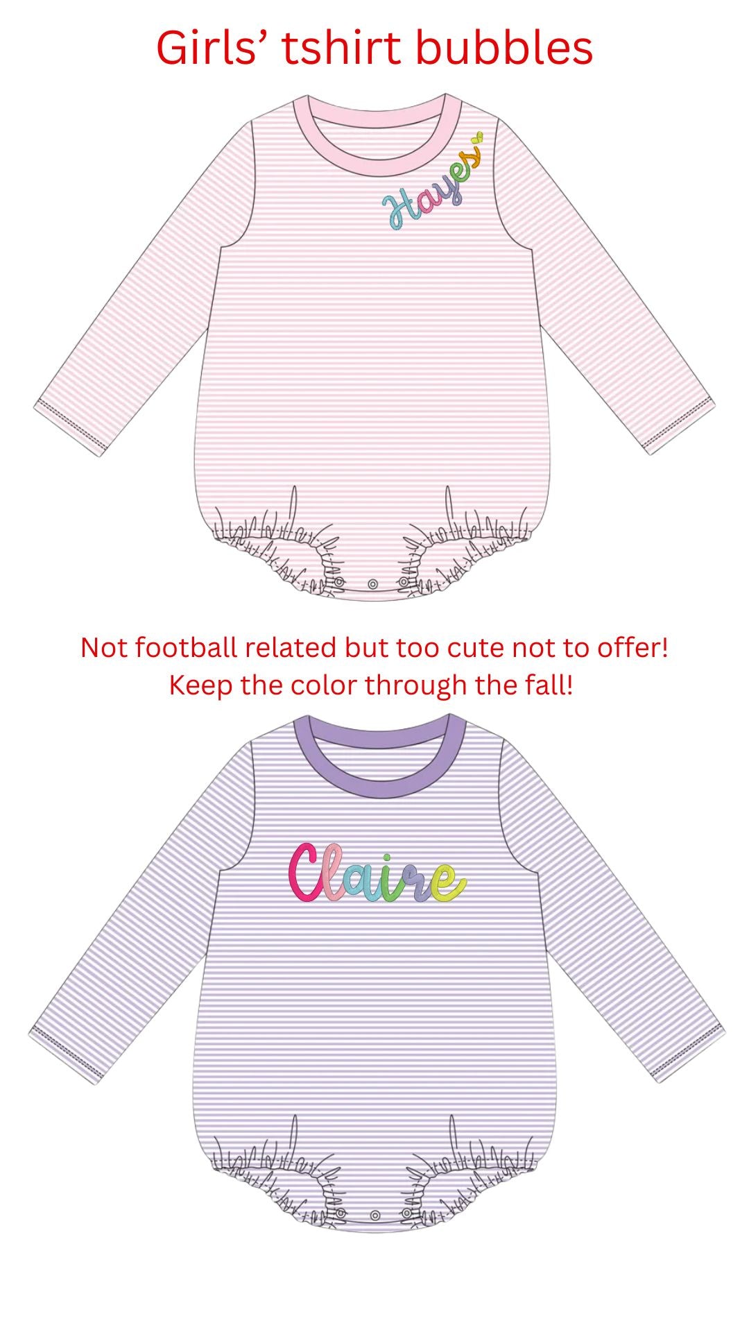 Football Stripes Order - LIMITED CAPACITY - ships mid Oct!