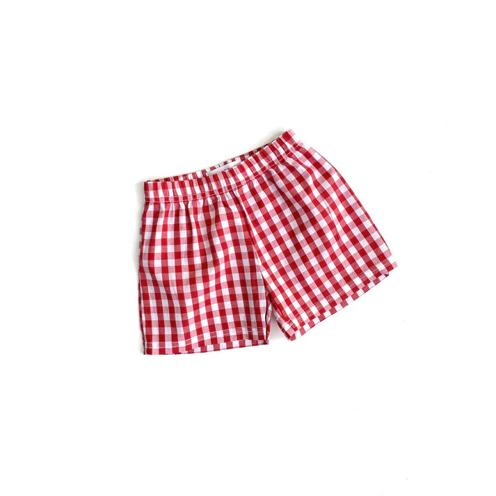 Gingham Shorts