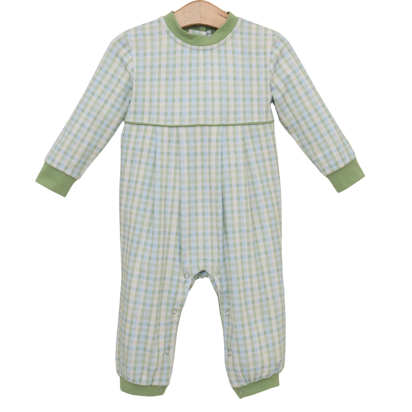 Jellybean Basin Plaid Romper