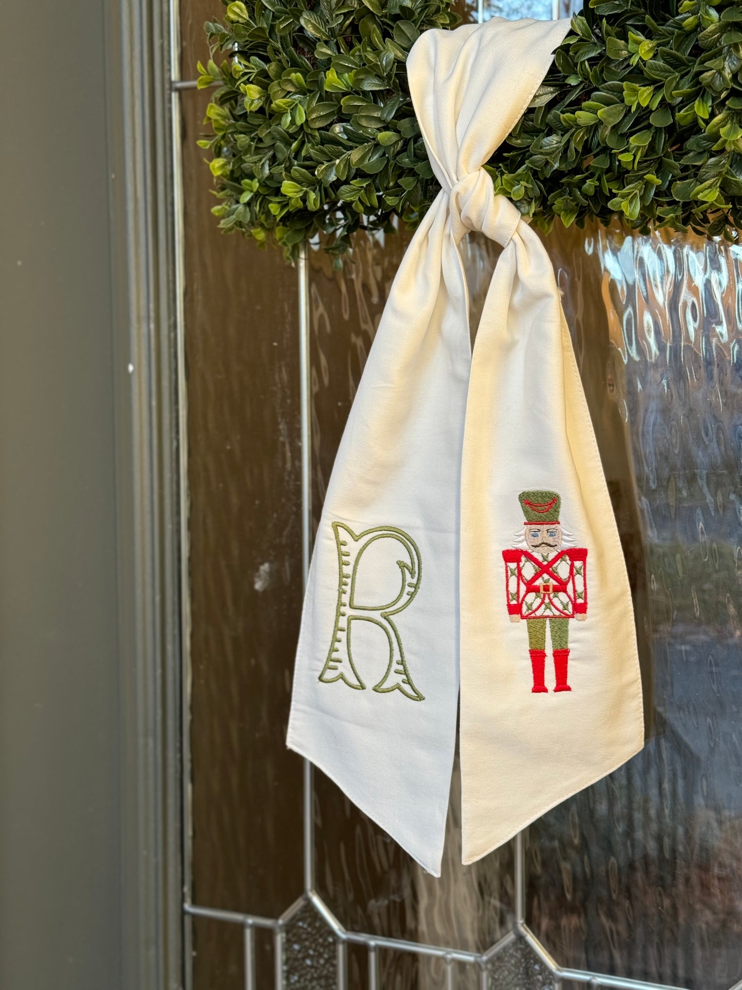 Wreath Sash