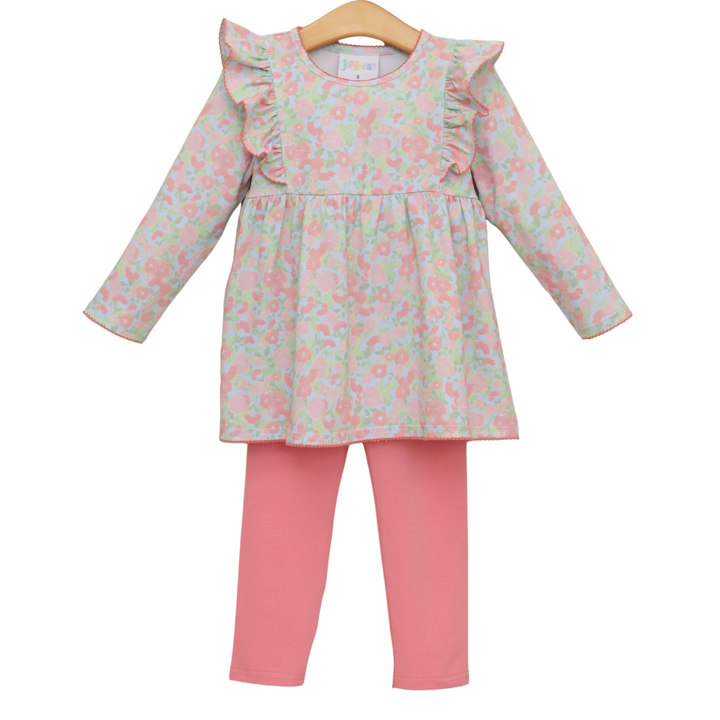 Jellybean Cottage Blooms Frances Pants Set