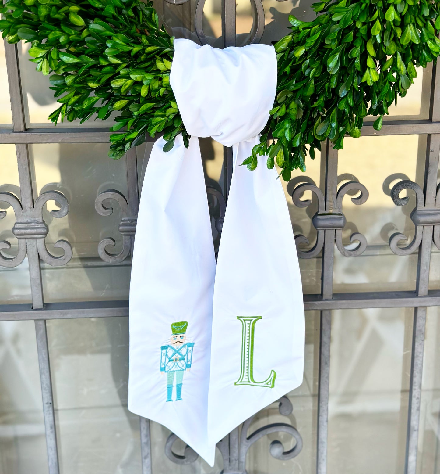 Wreath Sash