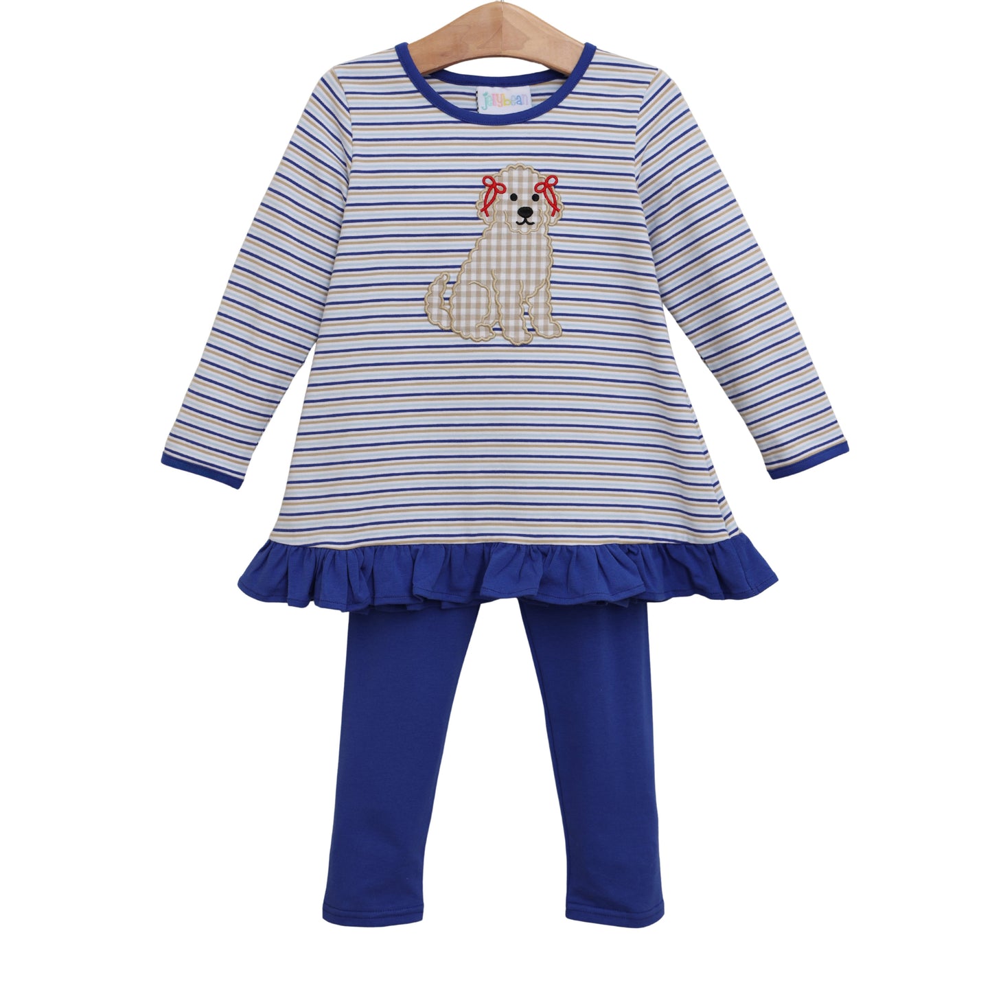 Jellybean Doodle Days Ruffle Pant Set