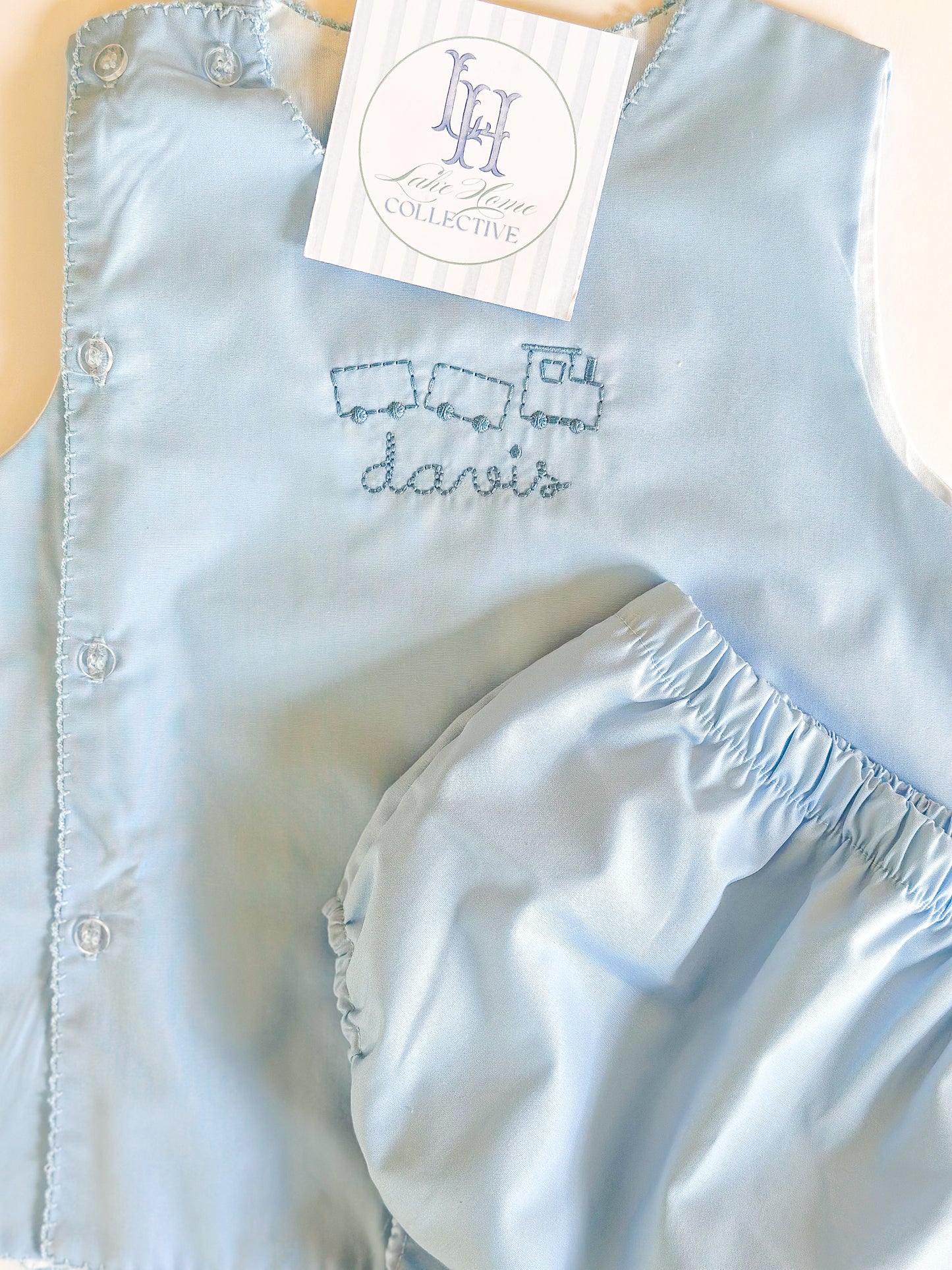 Blue Diaper Set - July TAT