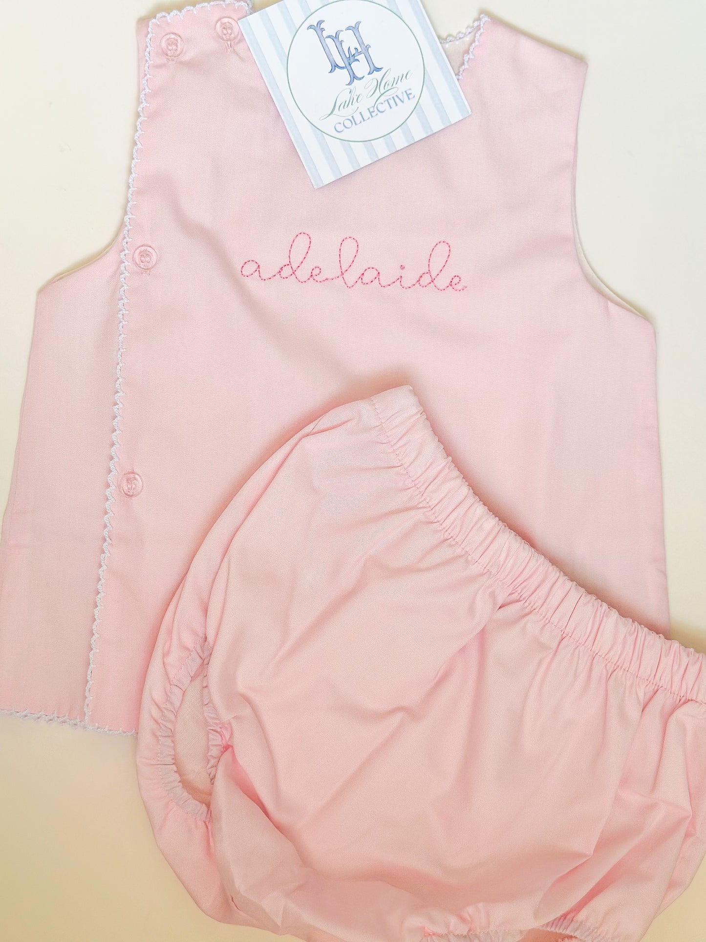 Pink Diaper Set - July TAT