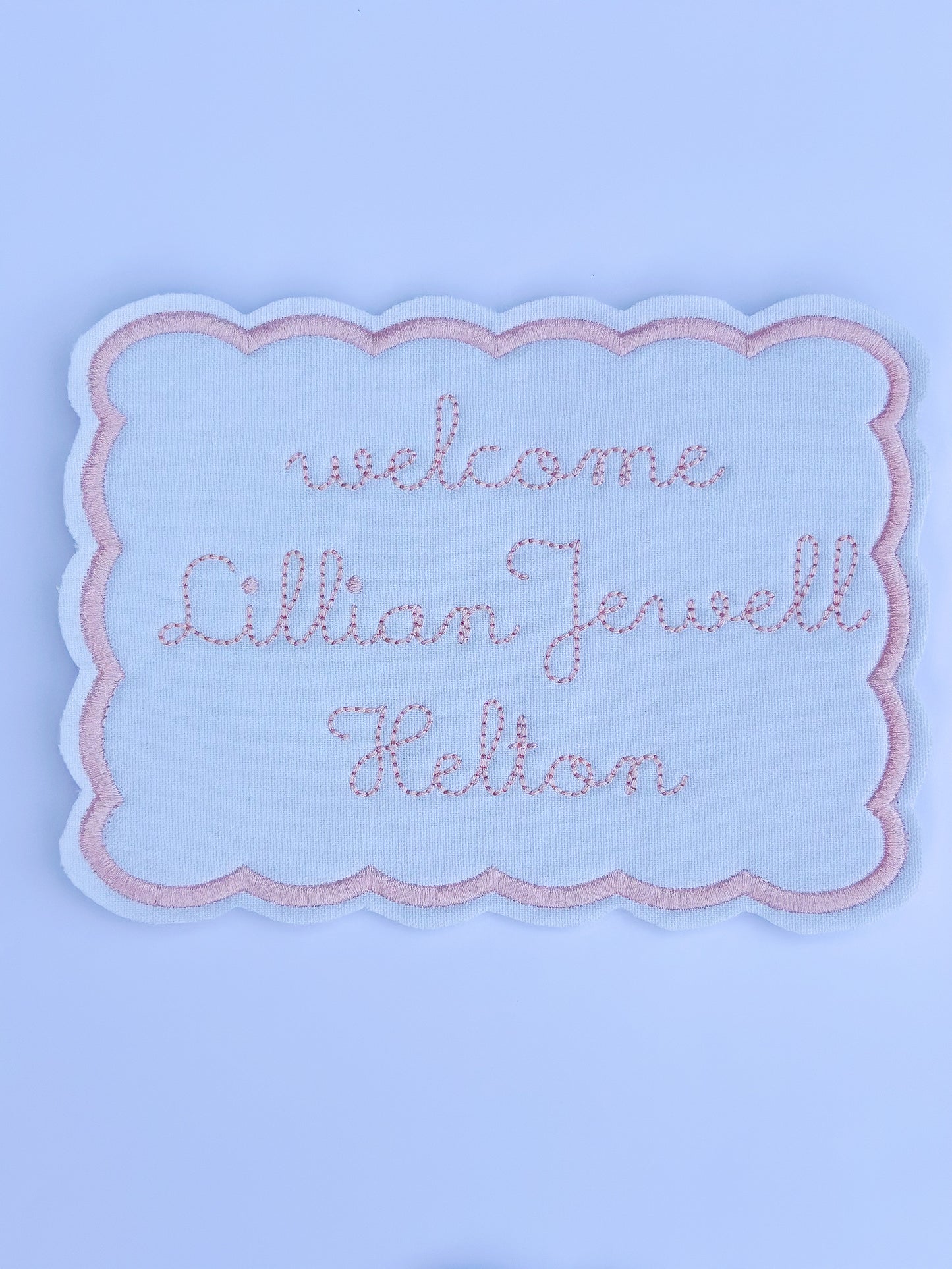 Bassinet Welcome Card