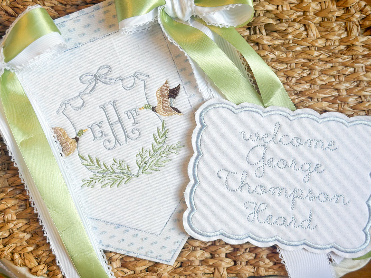 Bassinet Welcome Card