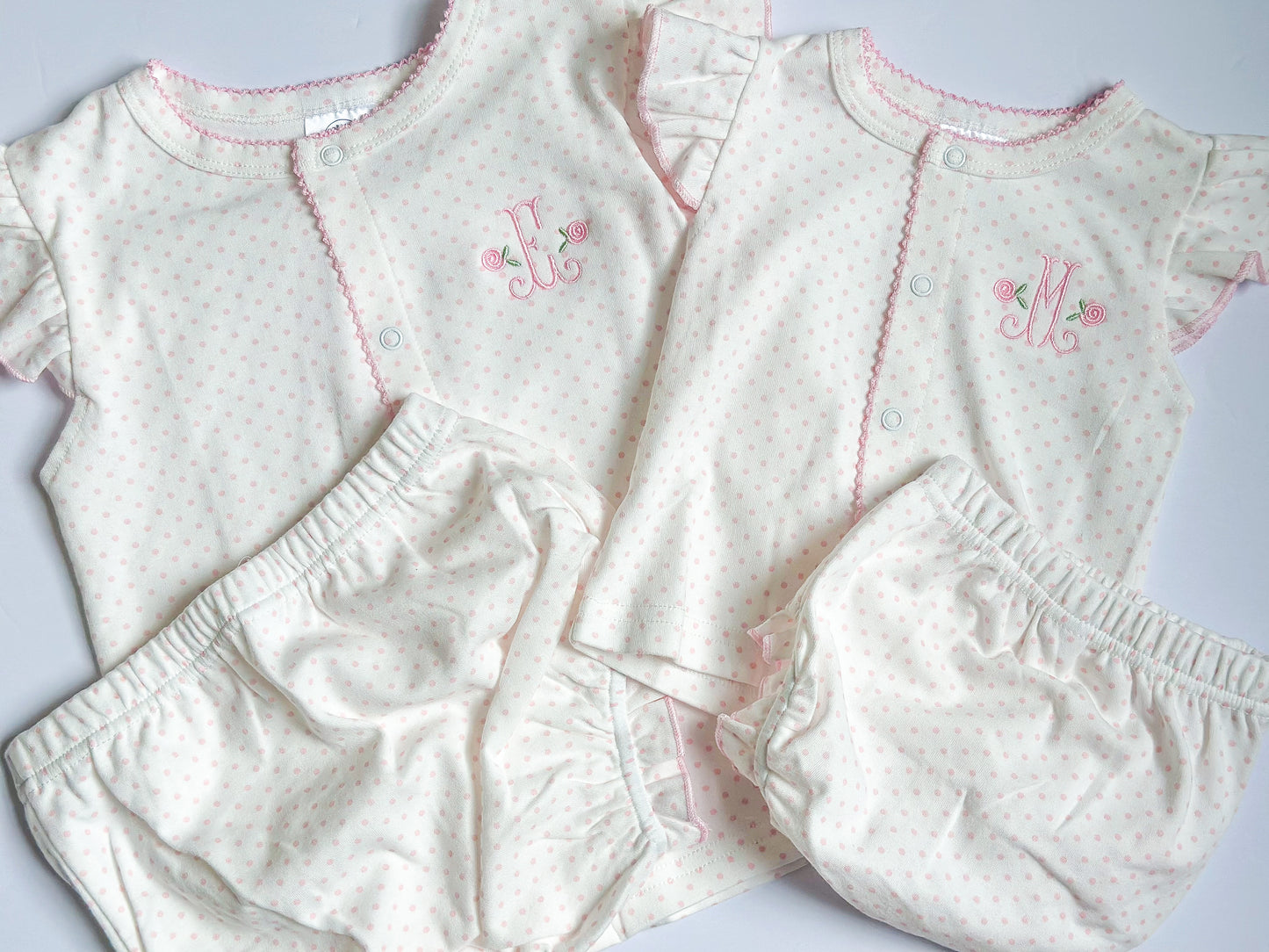 Pink Bitty Dot Set