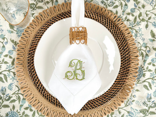 Hemstitched Dinner Napkins