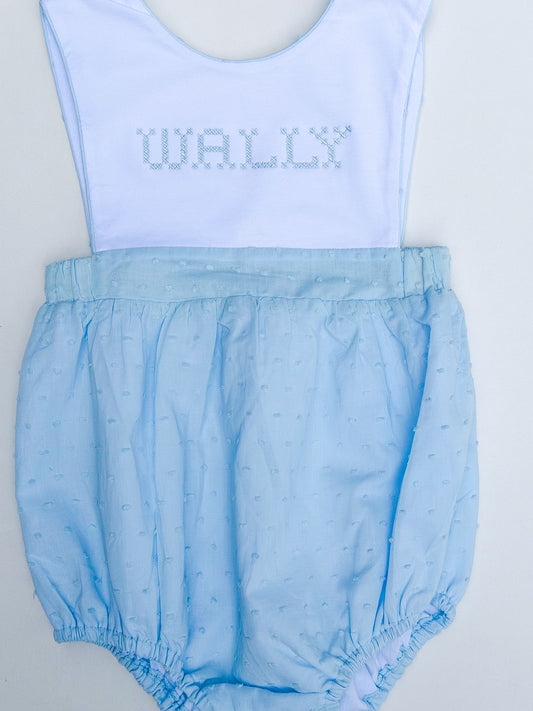 LHC Blue Swiss Dot Bubble (unisex)