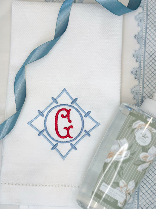 Tea Towel and Dish Soap Gift Bundle