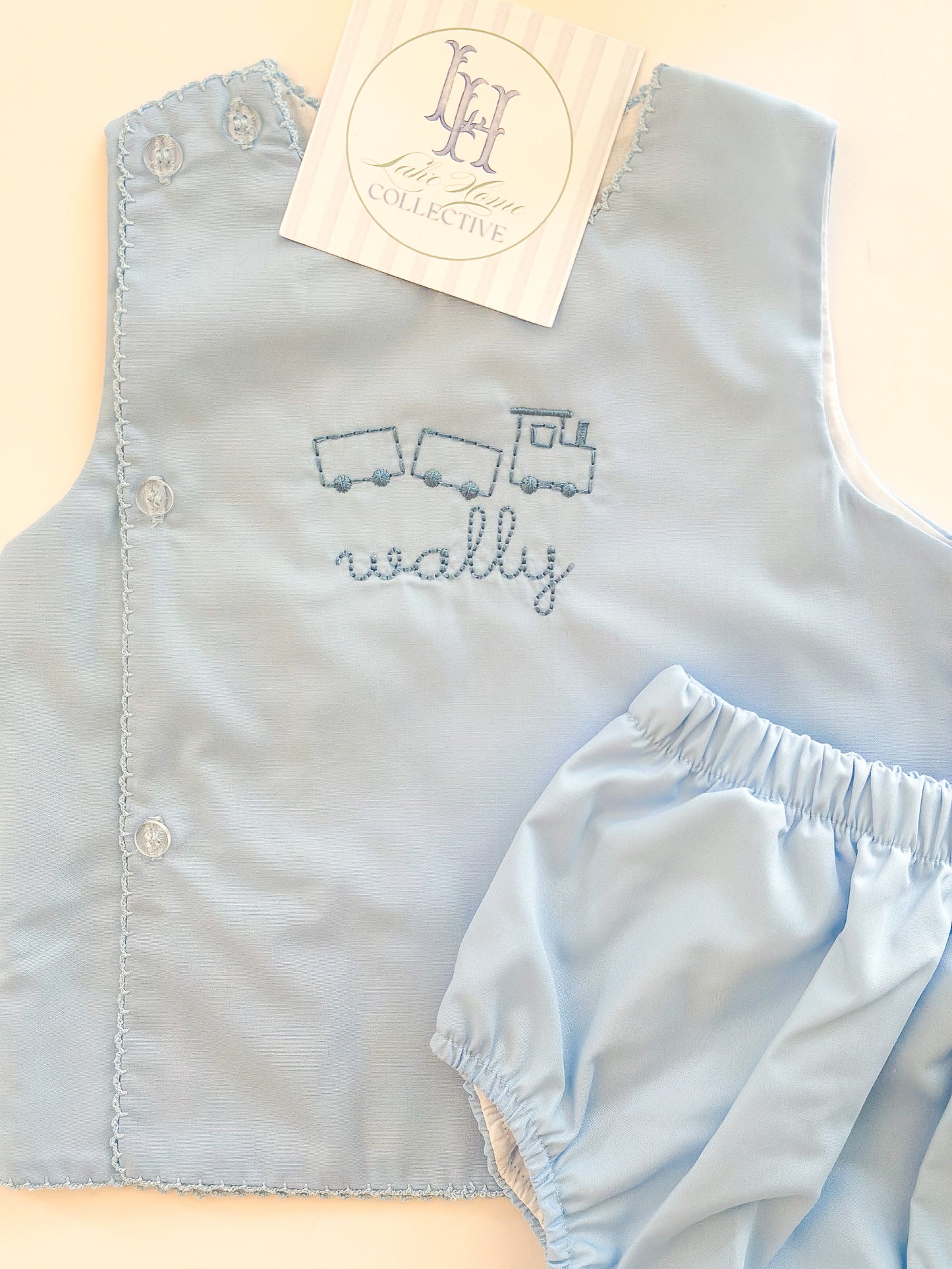 Blue Diaper Set - July TAT