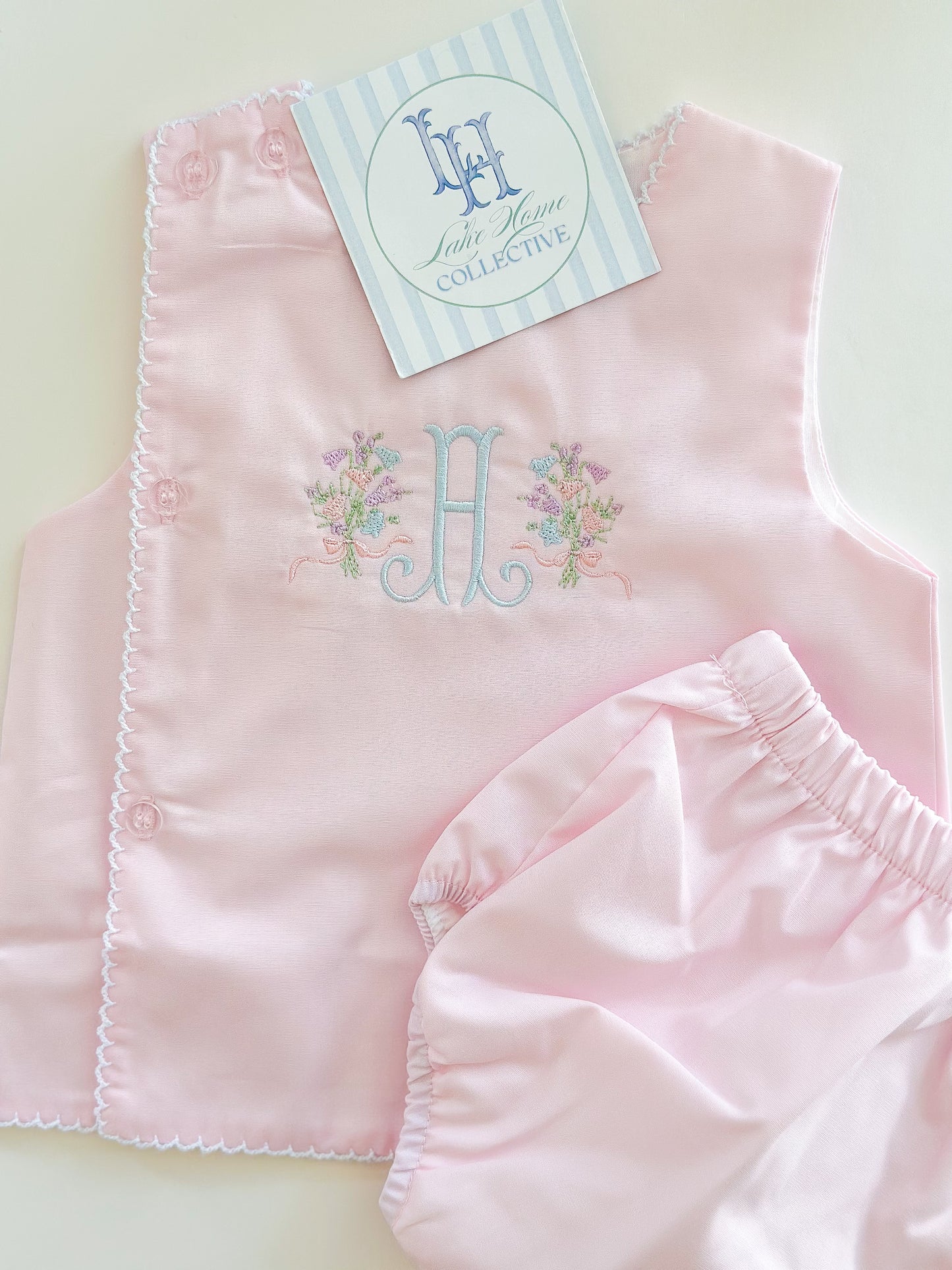 Pink Diaper Set - July TAT