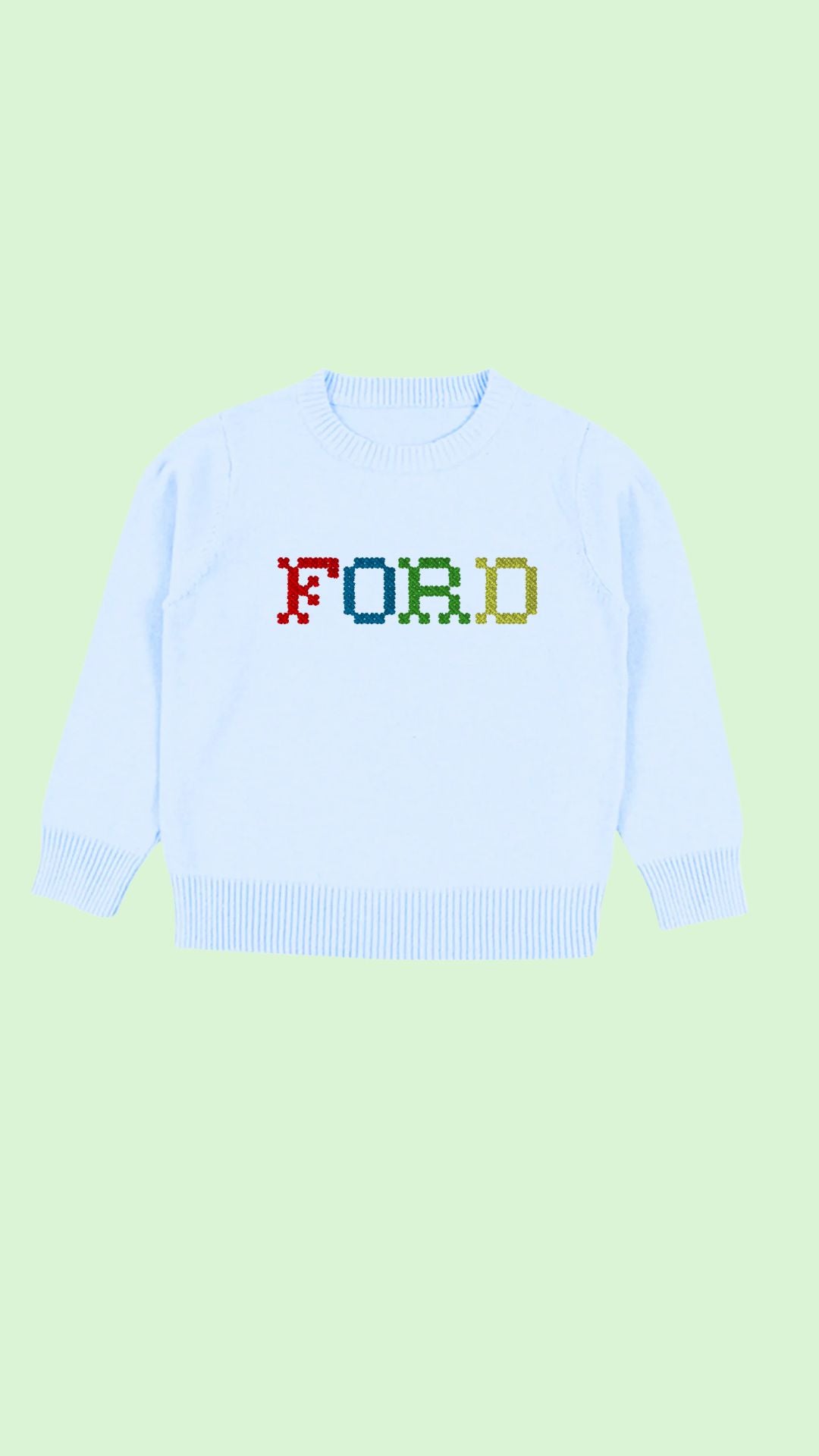 VL Campure Light Blue Sweater - early Nov TAT