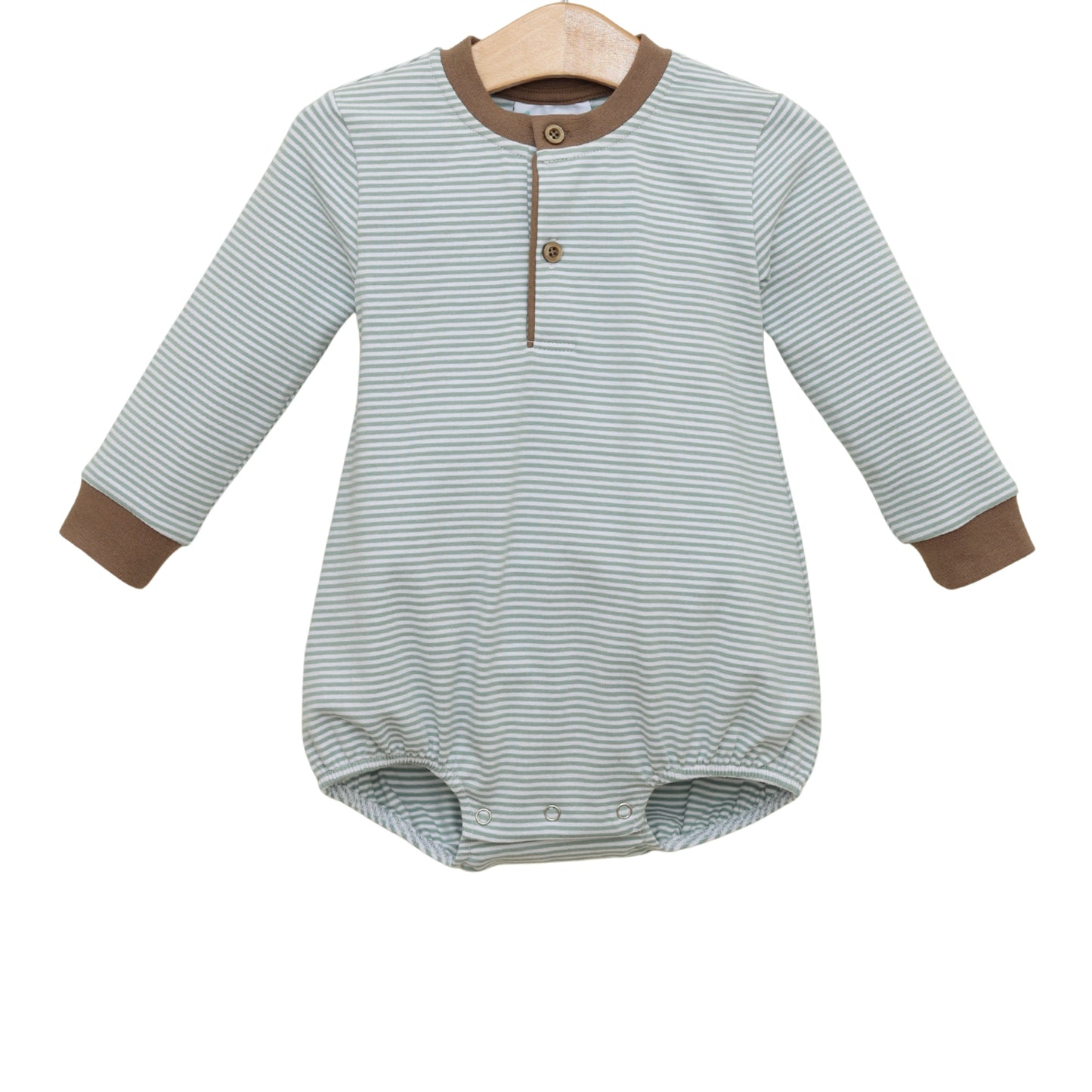 Jellybean Nathan Bubble - Sage and Light Brown