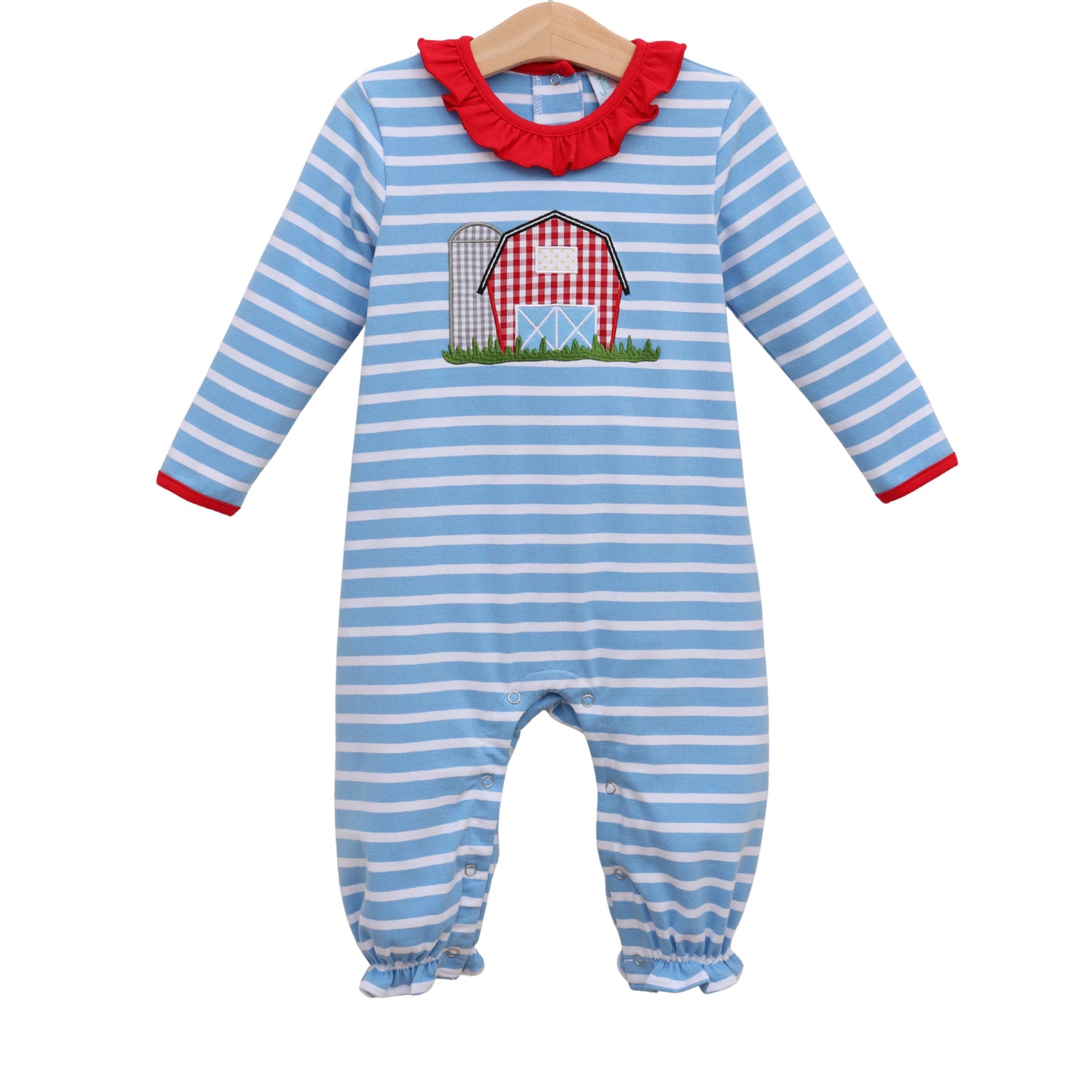 Jellybean On The Farm Ruffle Romper