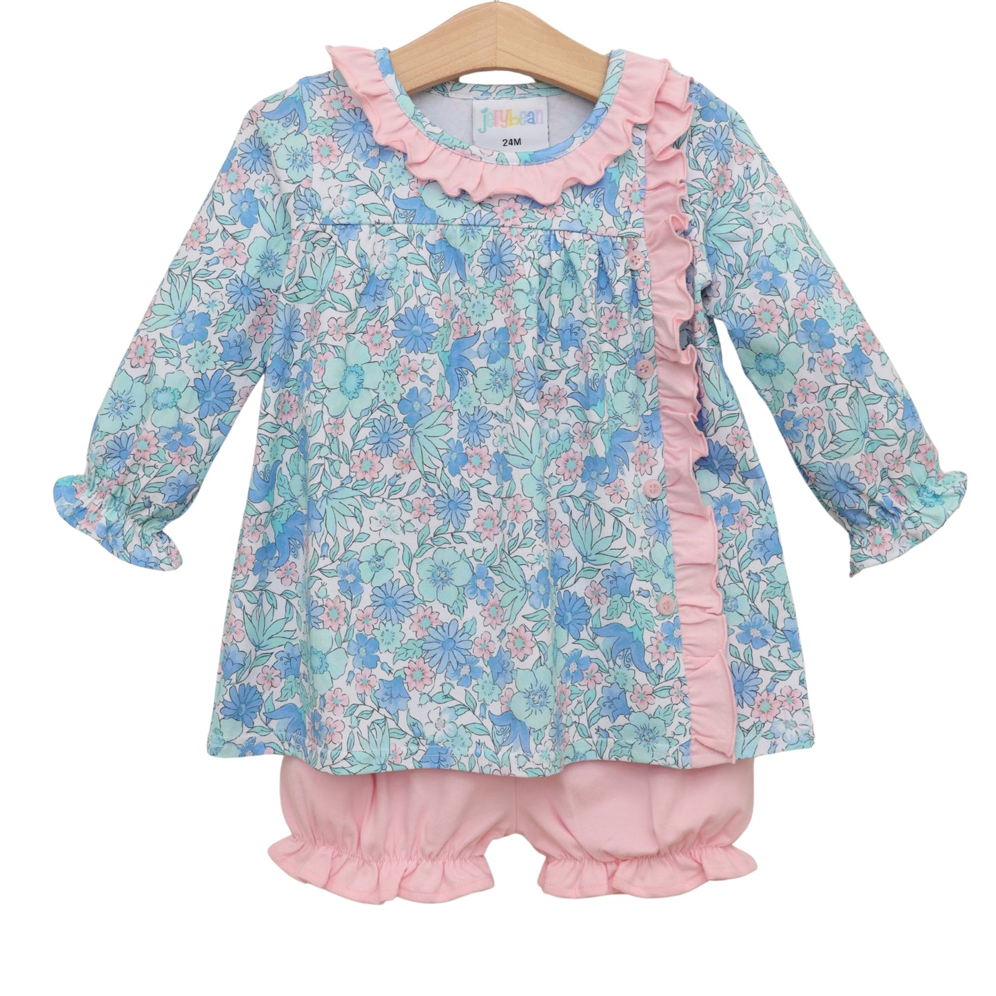 Jellybean Painted Petals Bloomer Set