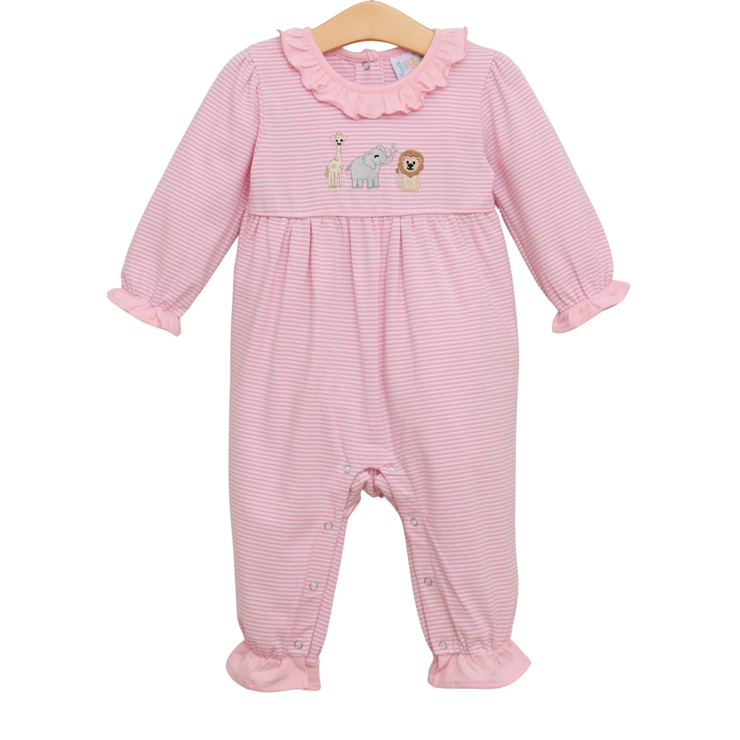 Jellybean Zoo Crew Ruffle Romper