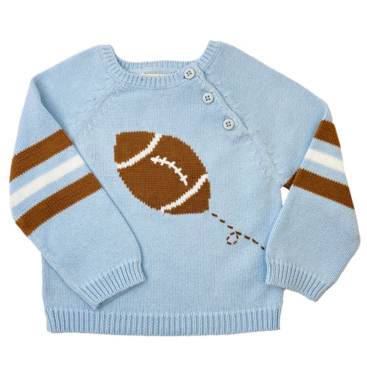 Blue Football Sweater